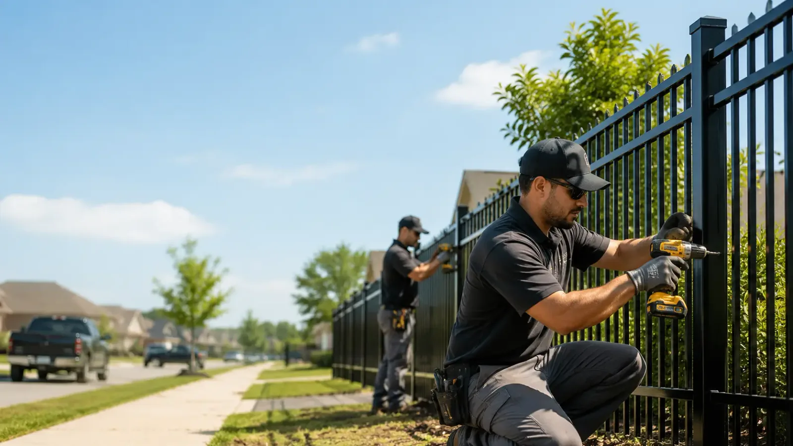 Metal Fence Installation in Talmoon, MN